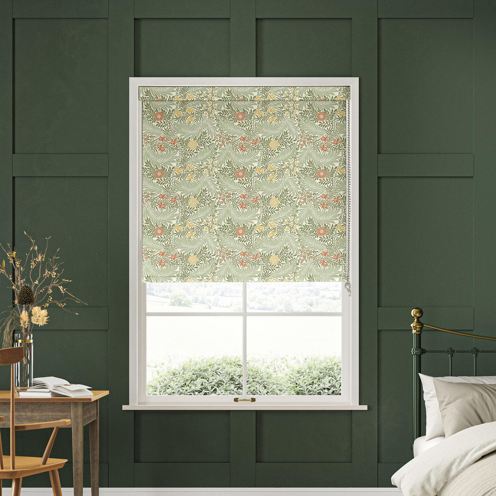 Larkspur Nettle Roller Blind by William Morris At Home - 130843rol_ROOMSET_01.jpg