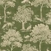Joules Fox And Hare Olive Green Wallpaper - 145391_TILE_FOX AND HARE OLIVE GREEN_01.jpg
