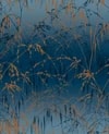Meadow Grass French Navy & Copper Wallpaper by Clarissa Hulse - 120380_TILE_01.jpg