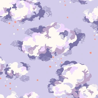Cath Kidston Silver Linings Violet Wallpaper - 131430_TILE_SILVER LININGS VIOLET_01.jpg