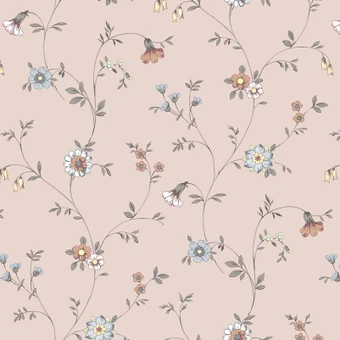 Laura Ashley Leonie Trail Linen Wallpaper - 146960_TILE_LEONIE TRAIL LINEN_01.jpg