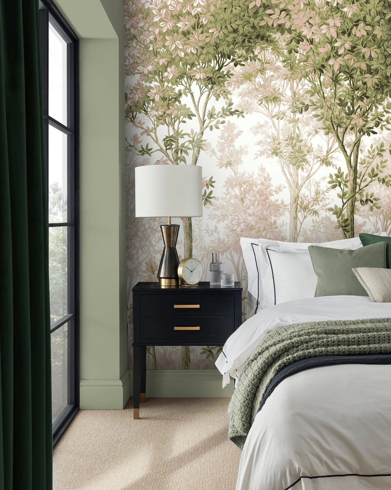 Coppice Forest Sunset Bespoke Mural - 122863_ROOMSET_01.jpg