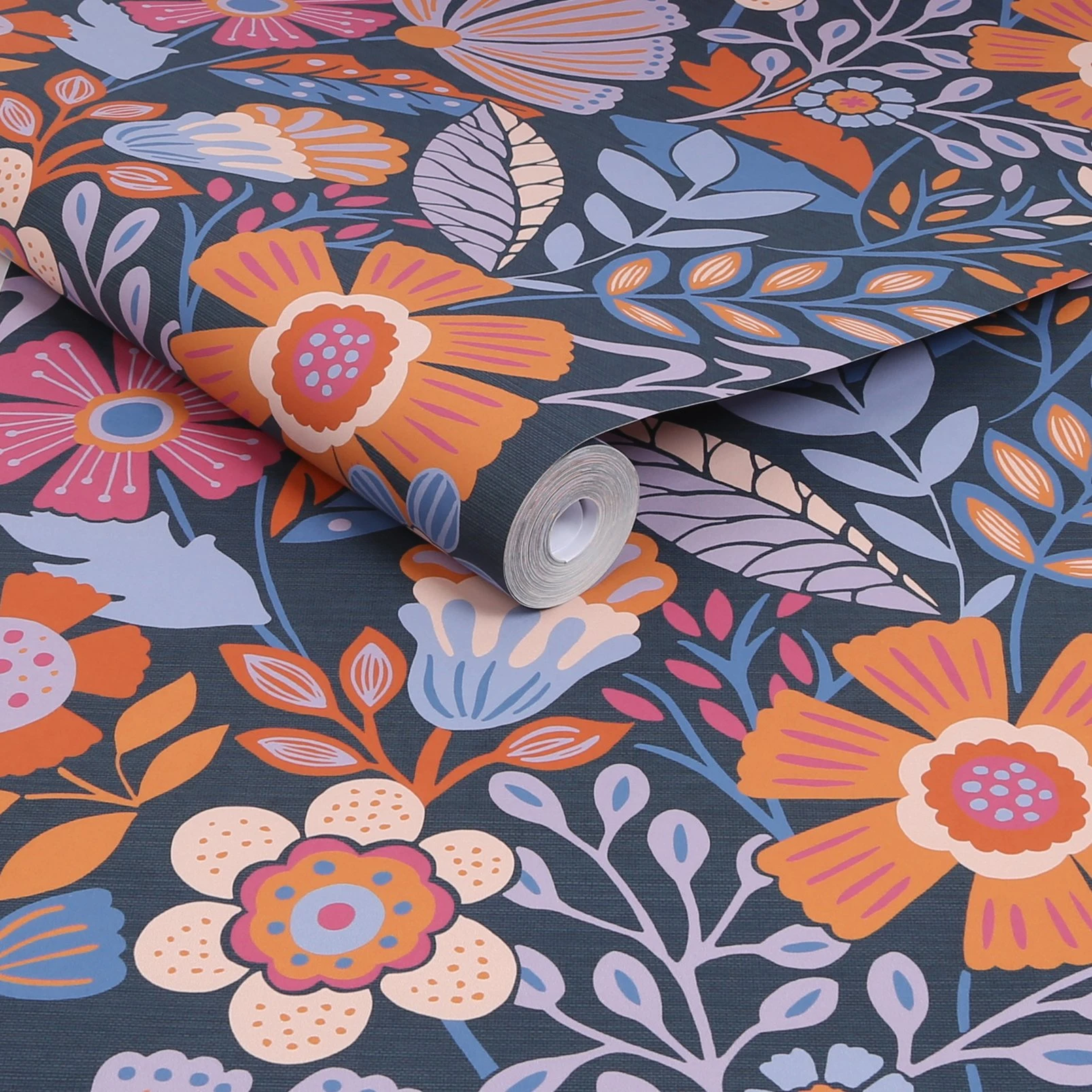 Oopsy Daisy Blue Lilac Tangerine Wallpaper - 122373_ROLLSHOT_01.jpg