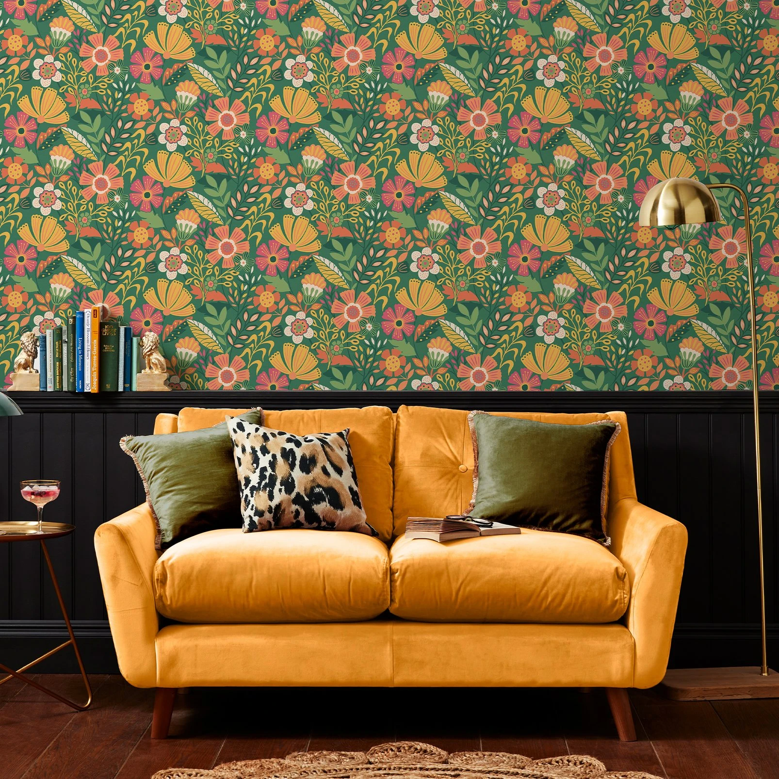 Oopsy Daisy Forest Green Wallpaper - 122375_ROOMSET_01.jpg