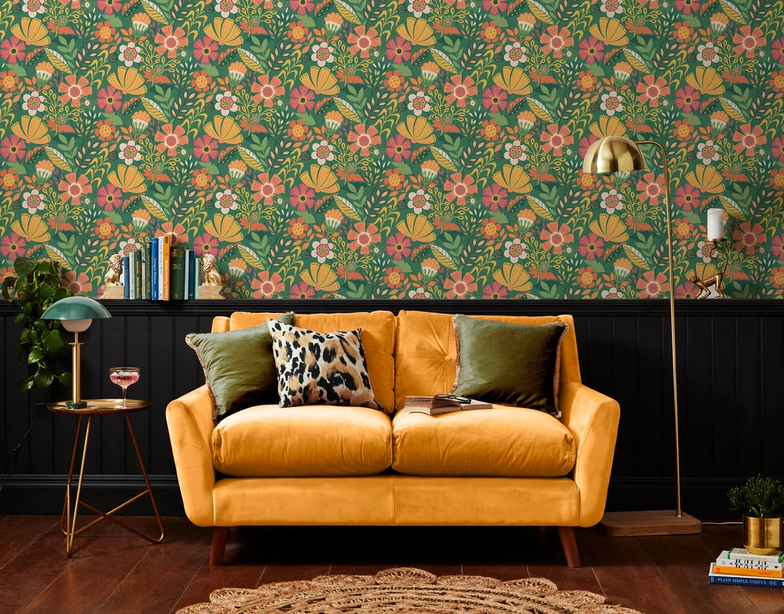 Oopsy Daisy Forest Green Wallpaper - 122375_ROOMSET_02.jpg