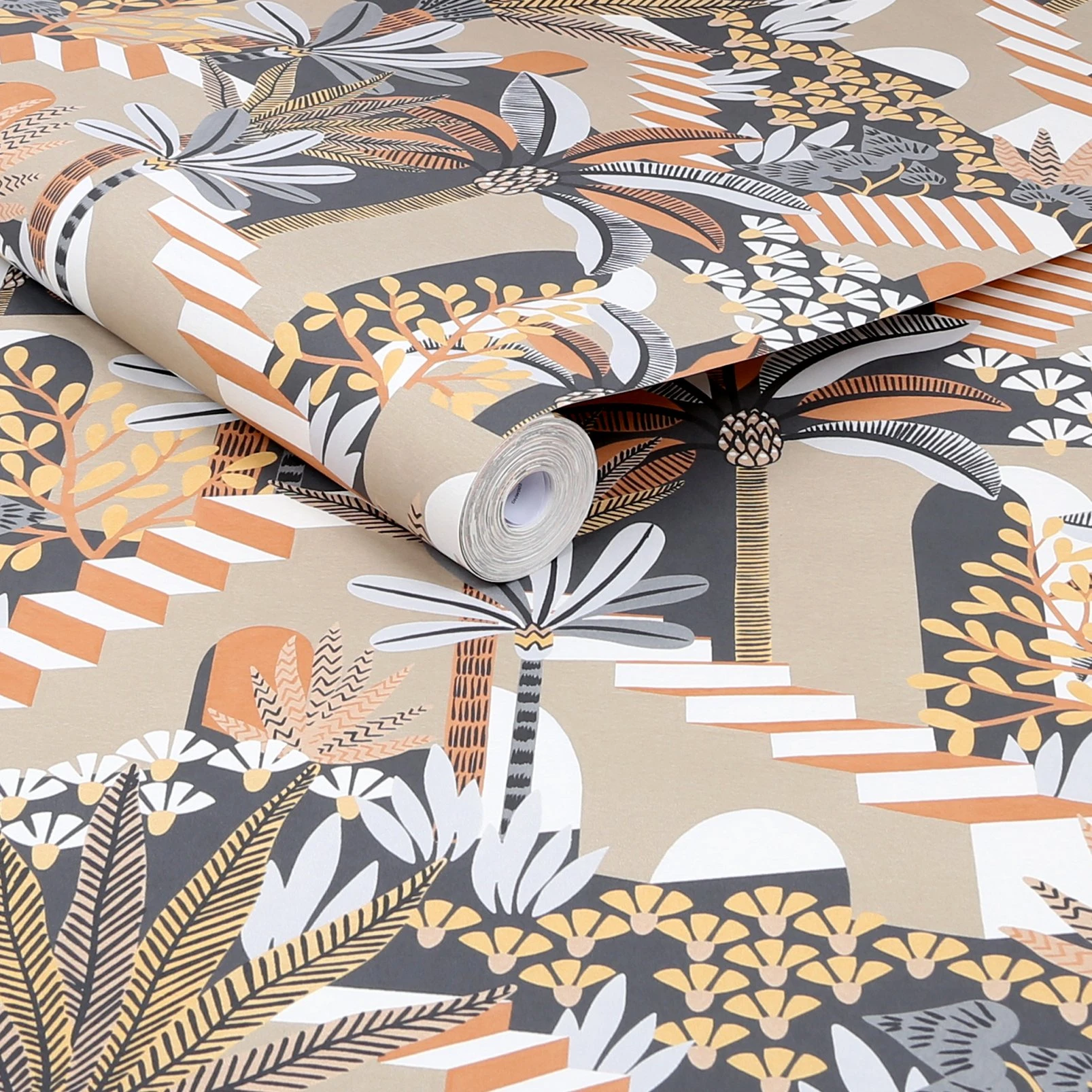 Vacay Ochre Wallpaper - 122363_ROLLSHOT_01.jpg