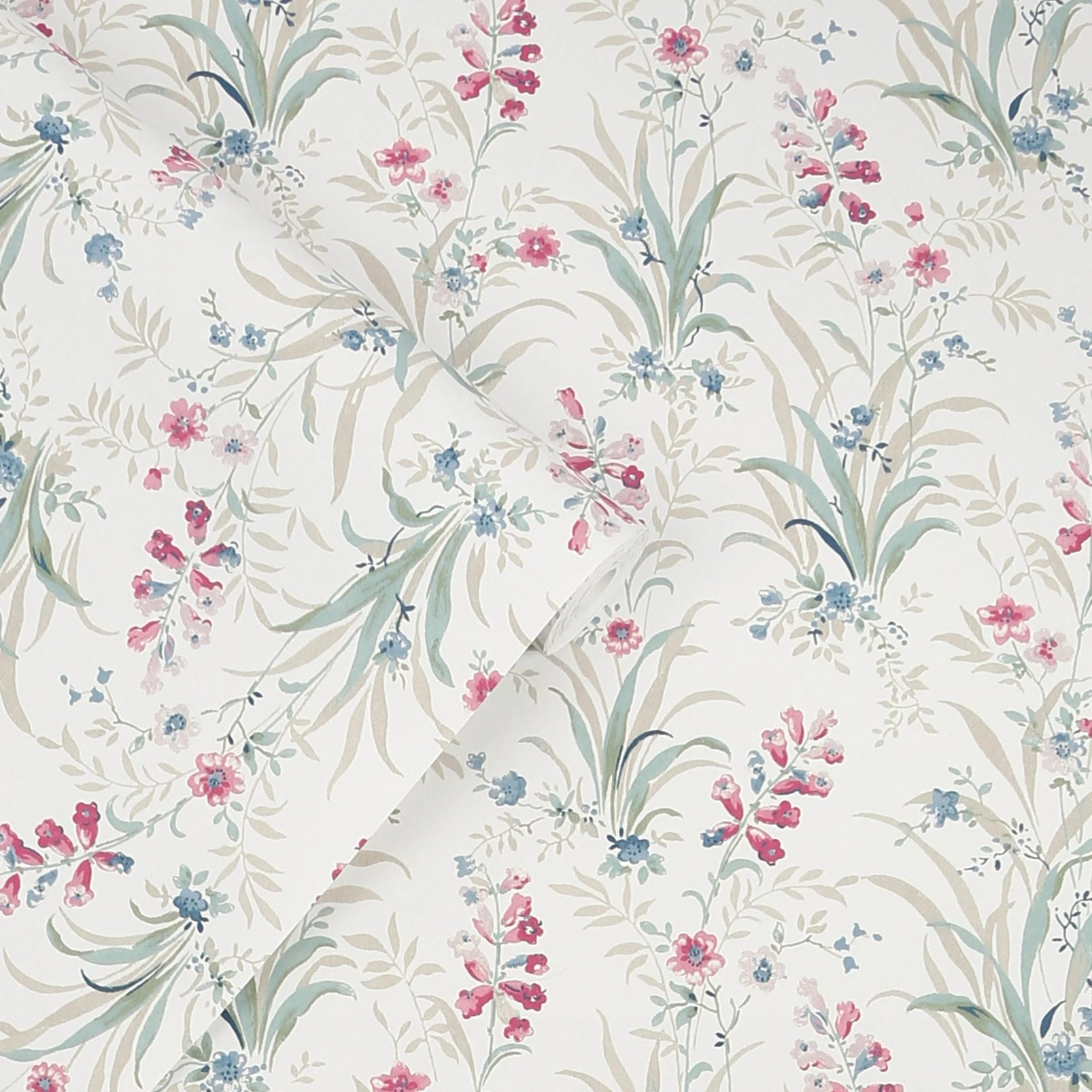 Laura Ashley Mosedale Posy Soft Natural Wallpaper - 122750_ROLLSHOT_MOSEDALE POSY SOFT NATURAL.jpg