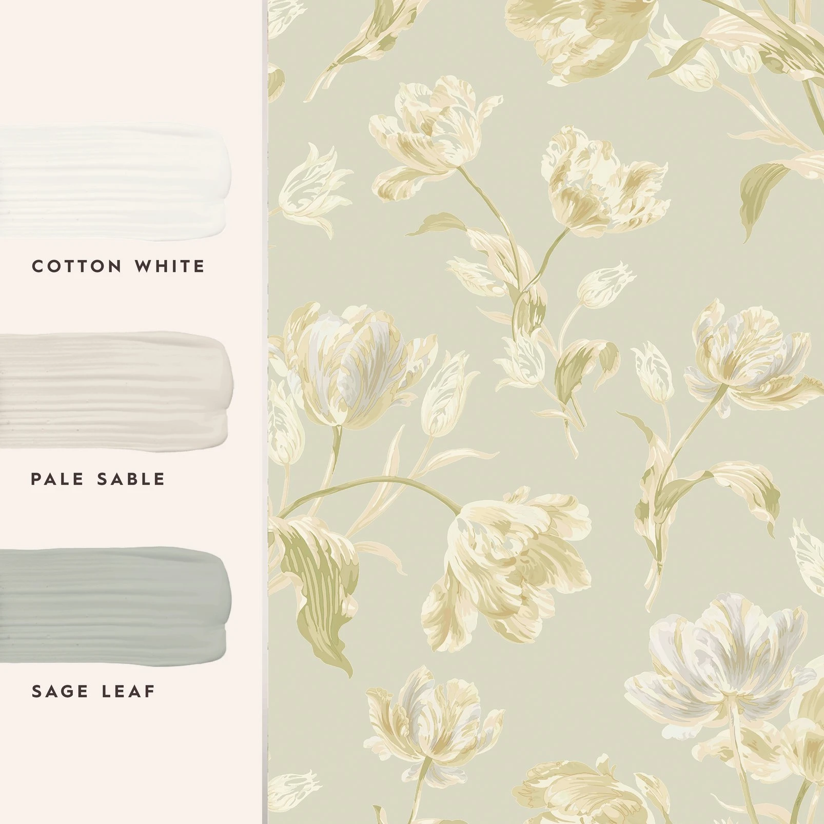 Laura Ashley Gosford Sage Green Wallpaper - 122769_COORDINATES_GOSFORD SAGE GREEN.jpg