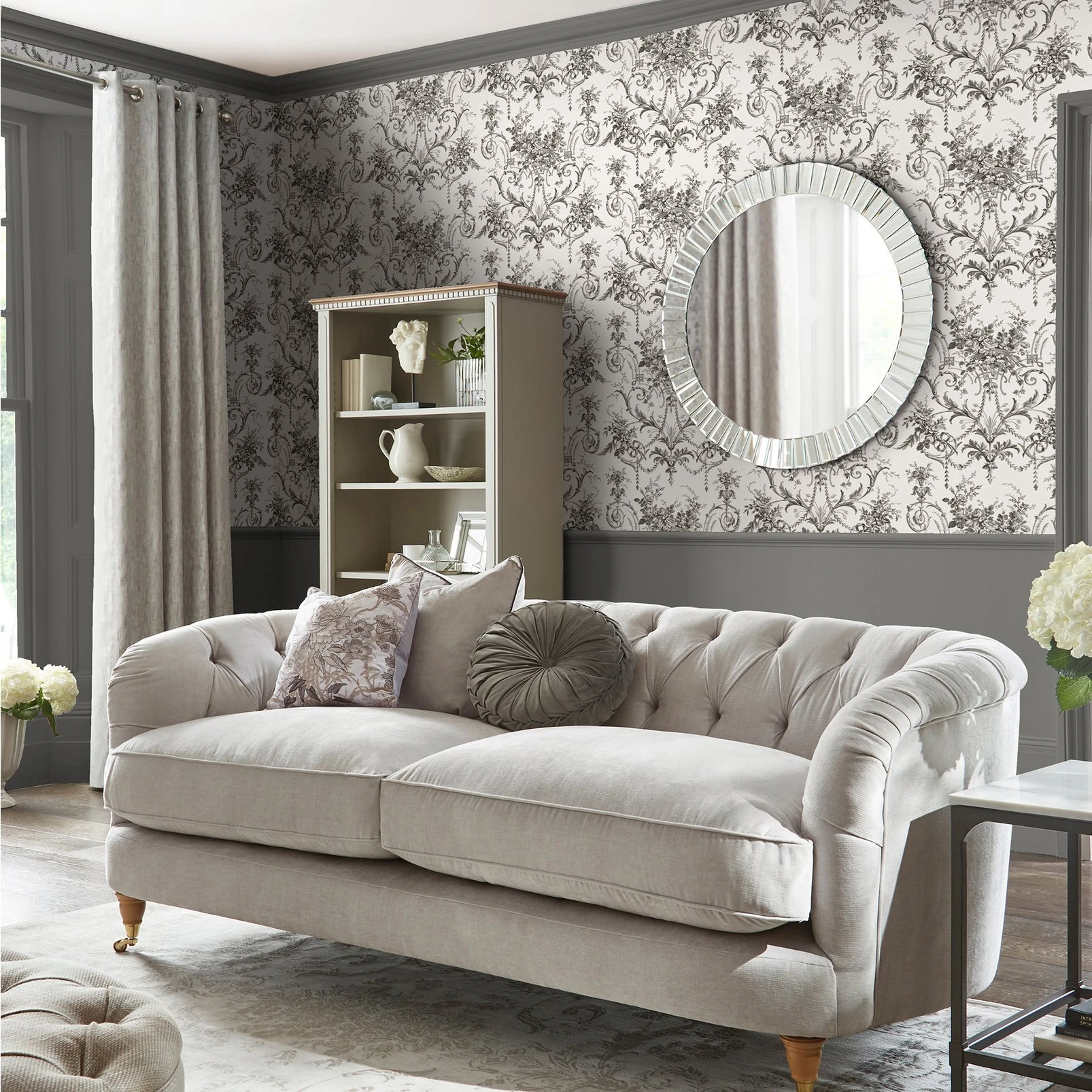 Laura Ashley Tuileries Charcoal Grey Wallpaper - 122768_ROOMSET_TUILERIES CHARCOAL.jpg