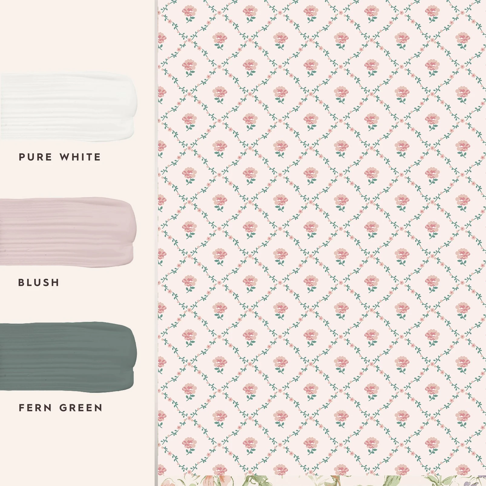 Laura Ashley Kate Coral Pink Wallpaper - 122766_COORDINATES_KATE CORAL PINK.jpg