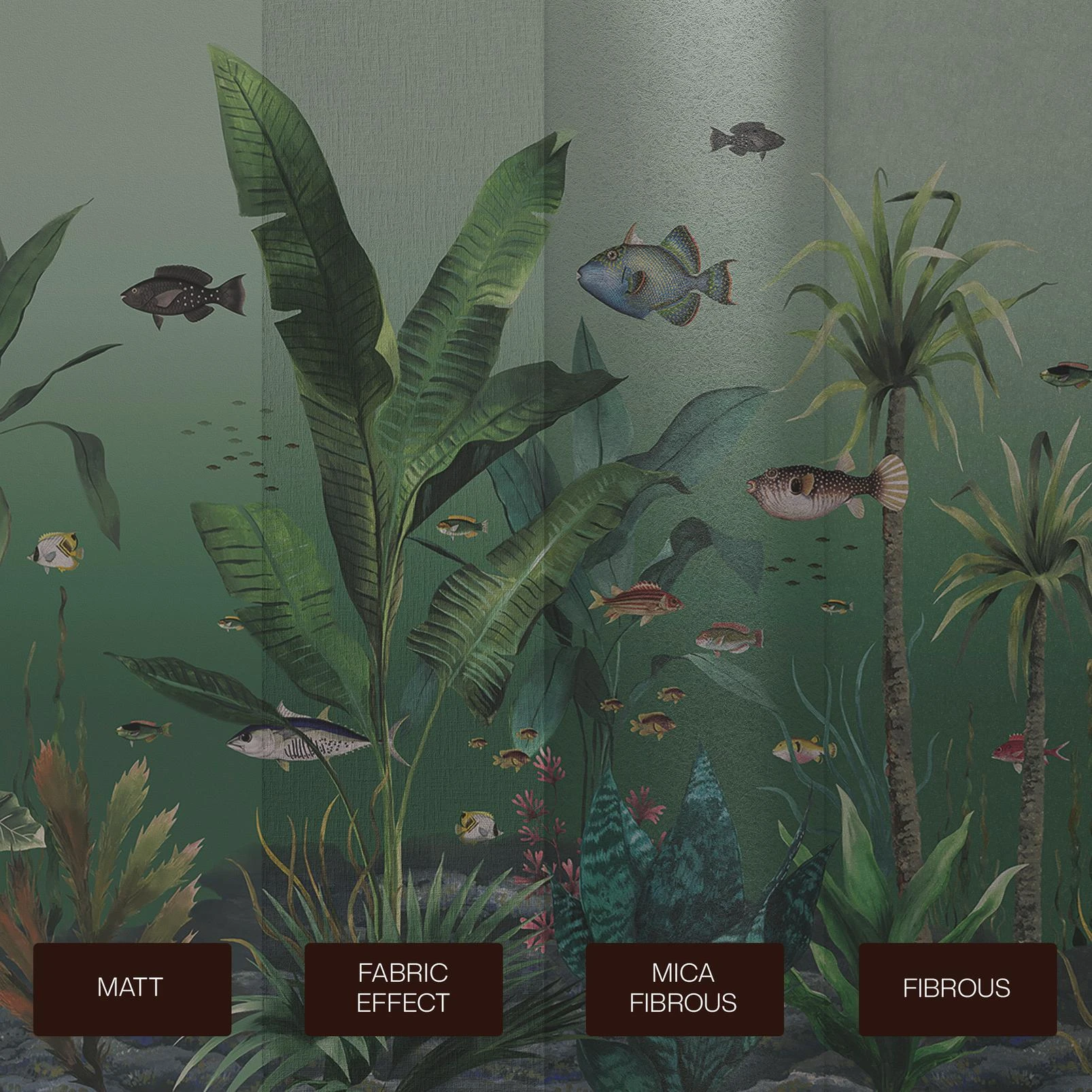 Technicolour Aquarium Green Bespoke Mural - 124712_SUBSTRATE_01.jpg