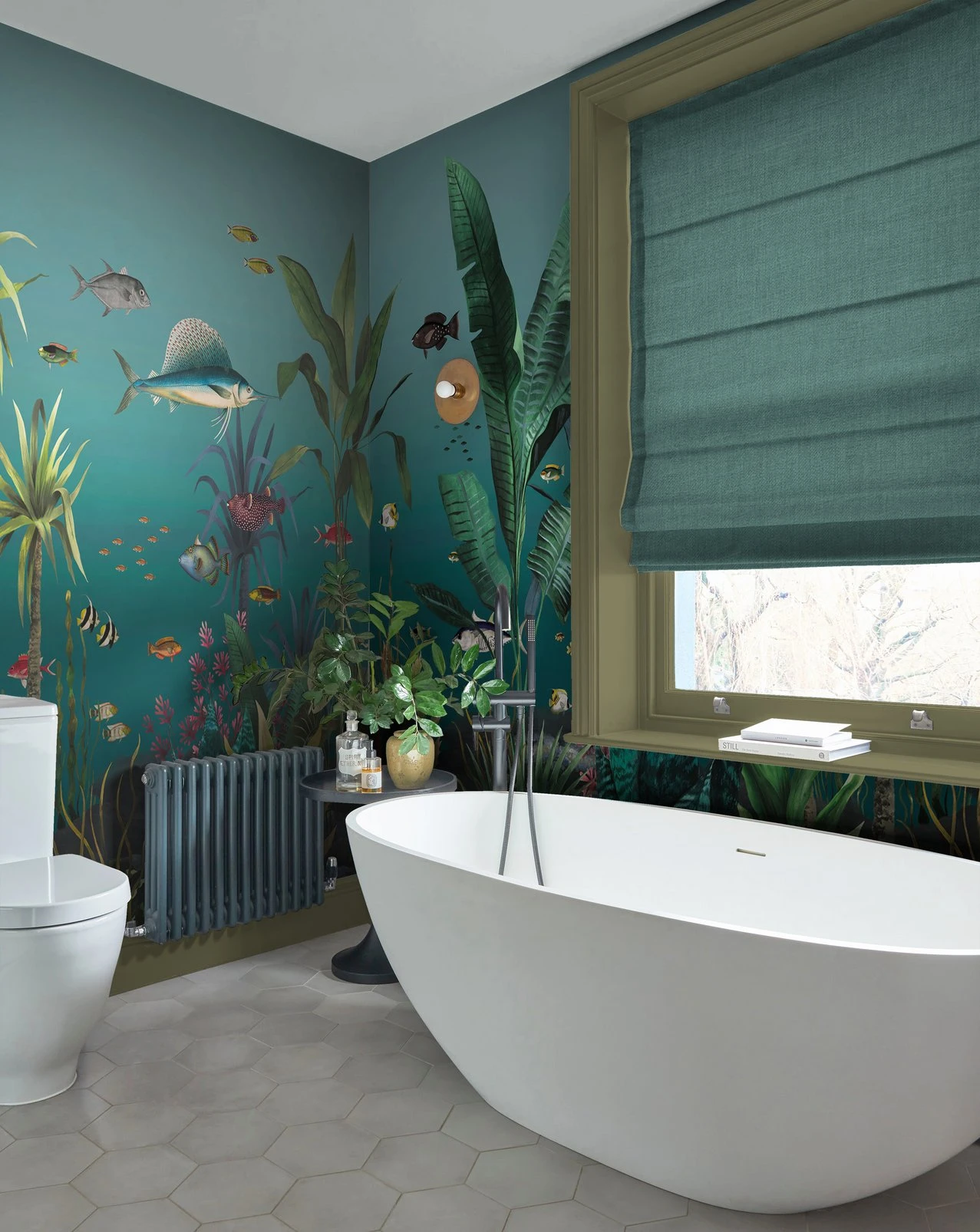 Technicolour Aquarium Teal Bespoke Mural - 124699_ROOMSET_01.jpg