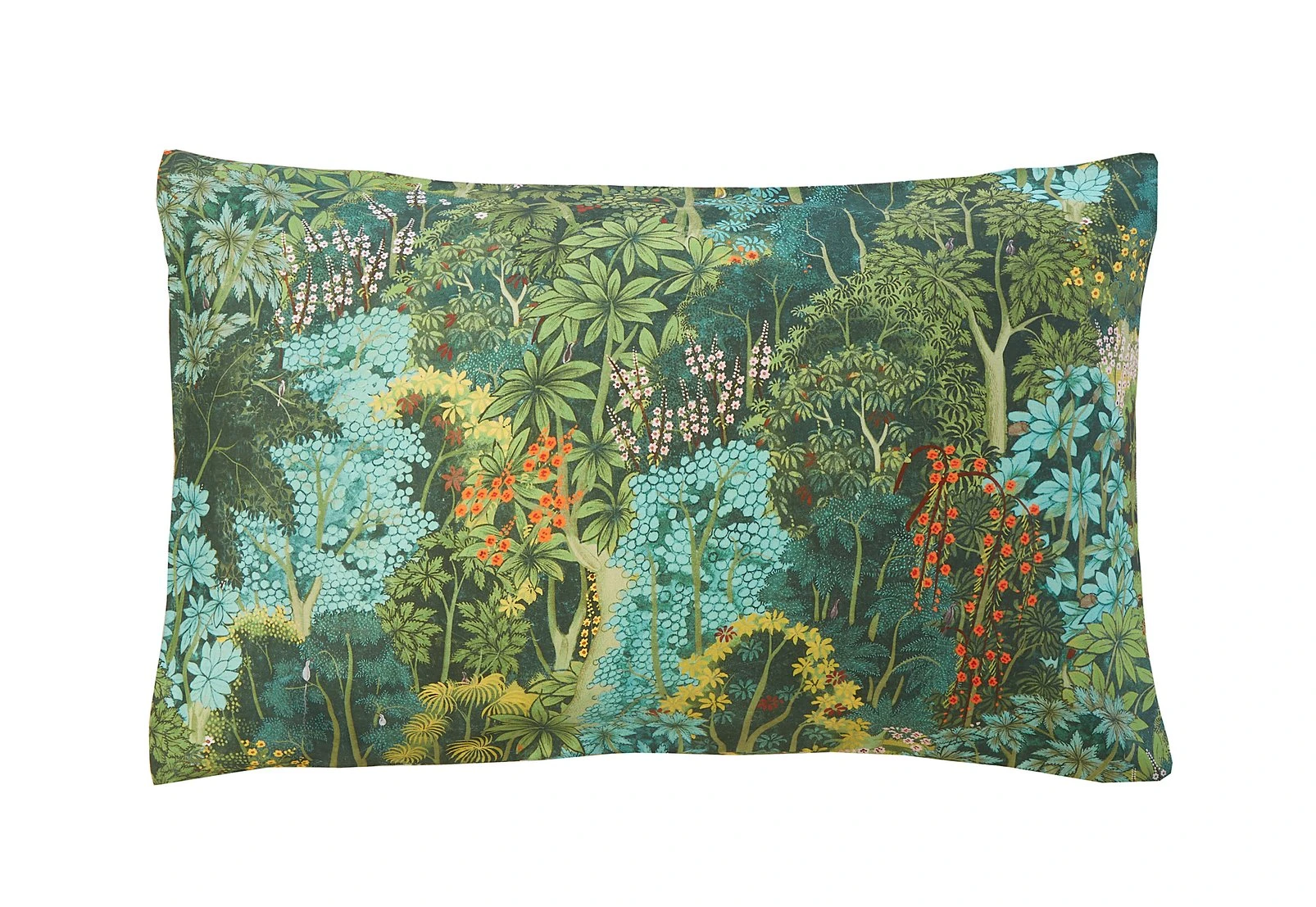 New Eden Green Duvet Cover Set close up image
