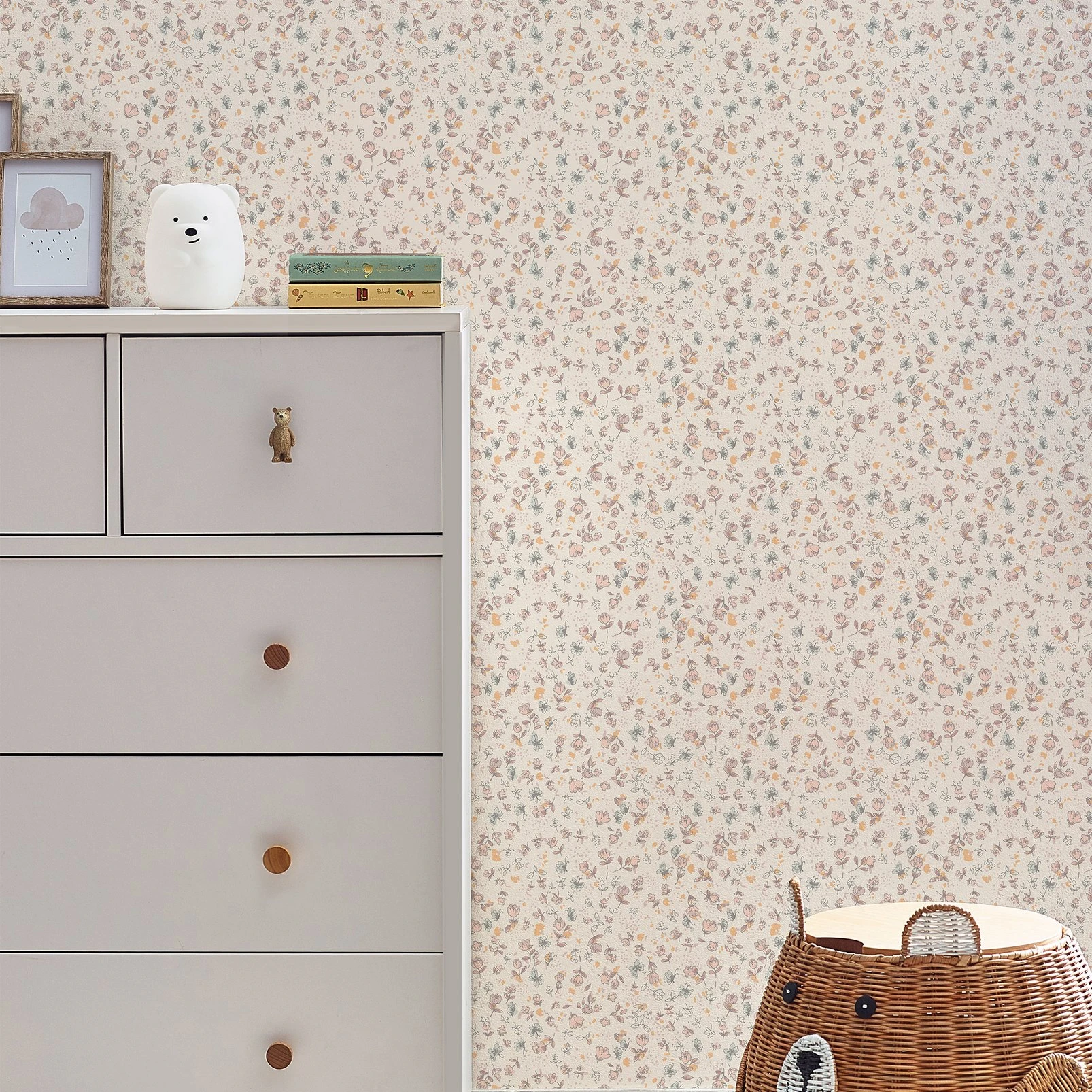 Next Calm Ditsy Floral Cream Wallpaper - 122882_ROOMSET_CALM DITSY FLORAL CREAM_02.jpg