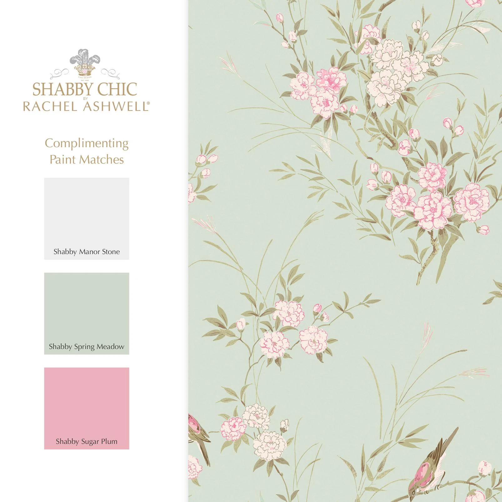 Bird Chinoiserie Green Wallpaper - 125120_FLATLAY_BIRD CHINOISERIE GREEN.jpg