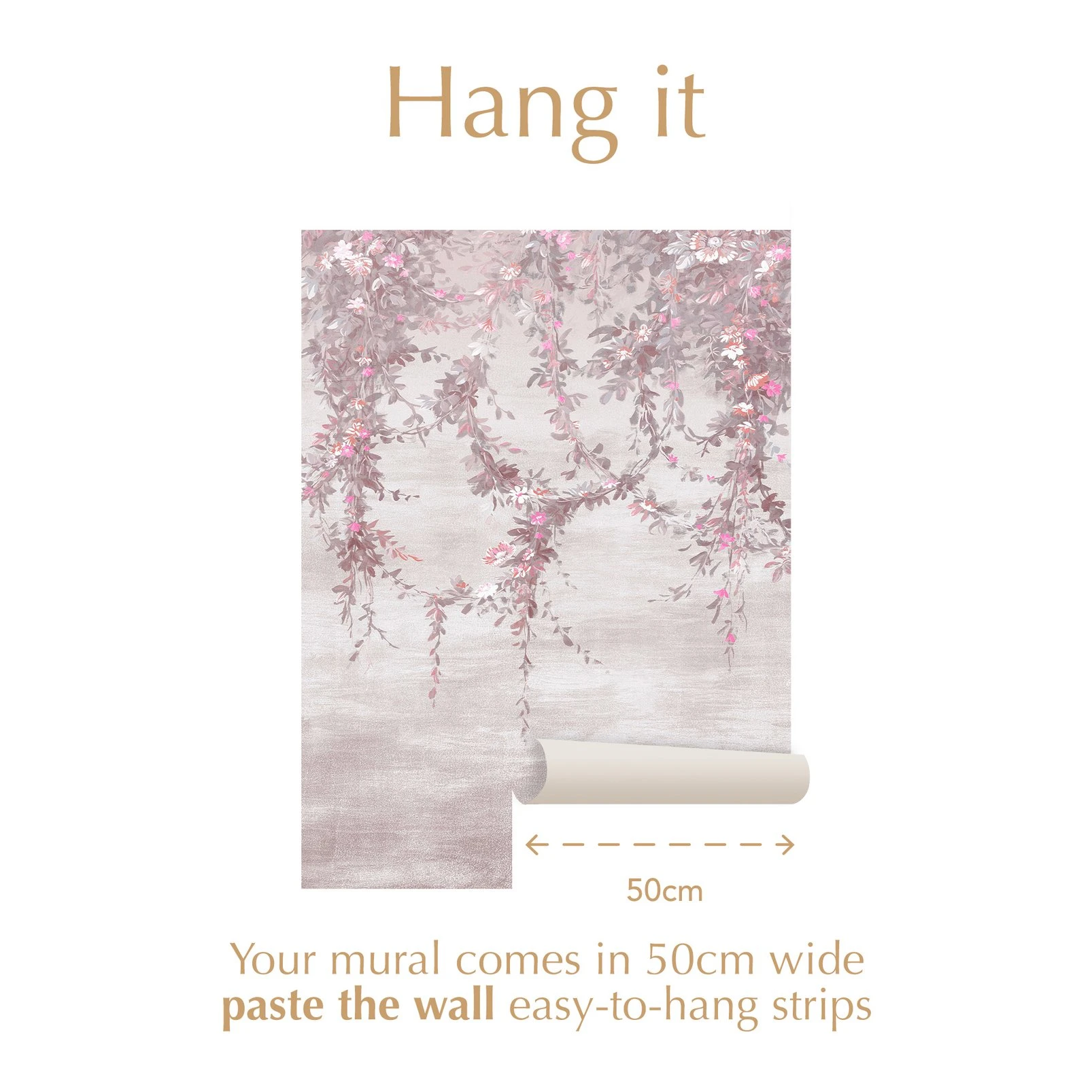Hanging Garden Pink Bespoke Mural - 127501_INFO_HANGING GARDEN MURAL PINK_01.jpg