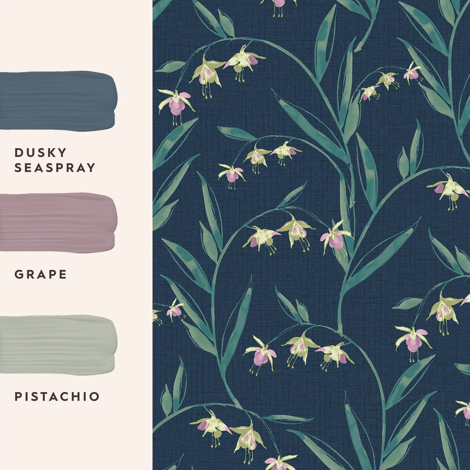Laura Ashley Fulwell Fuchsia Midnight Seaspray Wallpaper - 127402_FLATLAY_FULWELL FUCHSIA MIDNIGHT SEASPRAY_01.jpg