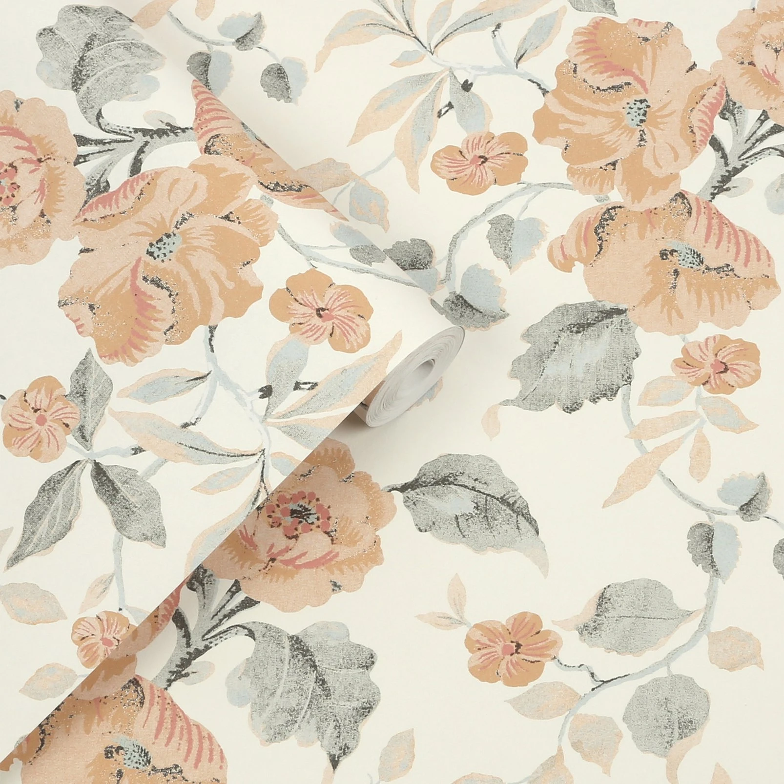 Laura Ashley Alyworth Trail Apricot Wallpaper - 127397_ROLLSHOT_ALYWORTH TRAIL APRICOT_01.jpg