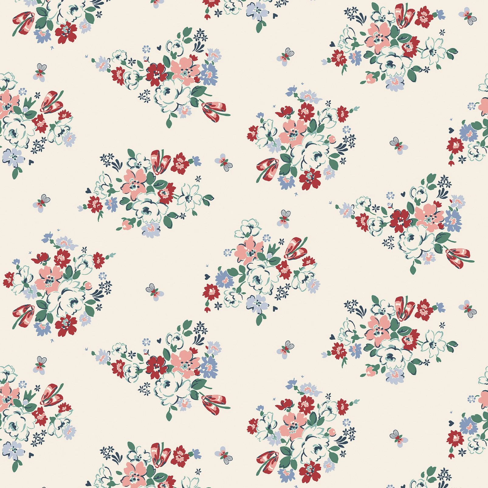 Cath Kidston Clifton Floral Cream Wallpaper - 125509_TILE_CLIFTON FLORAL CREAM_01.jpg