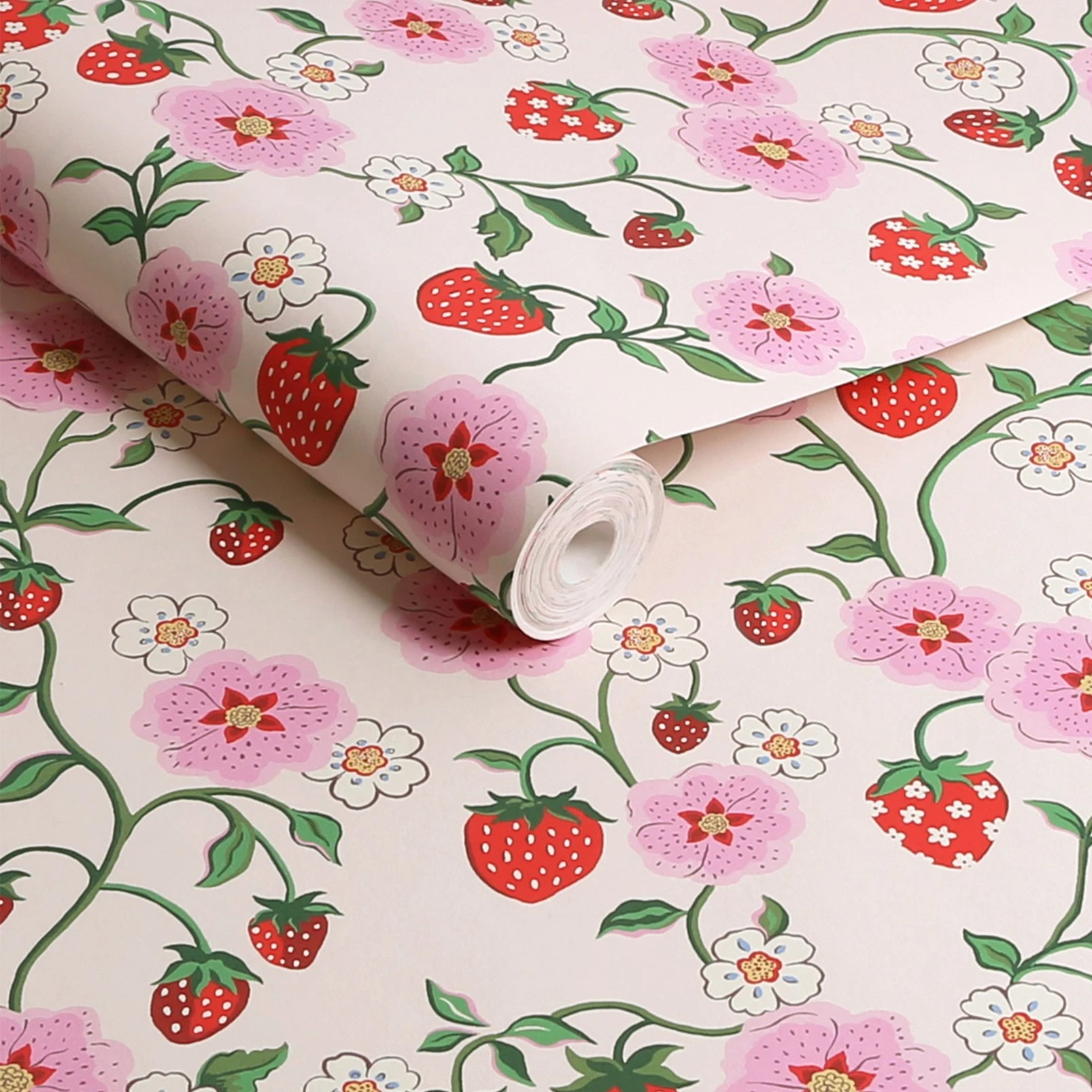 Cath Kidston Strawberry Spring Wallpaper - 125531_ROLLSHOT_STRAWBERRY SPRING_01.jpg