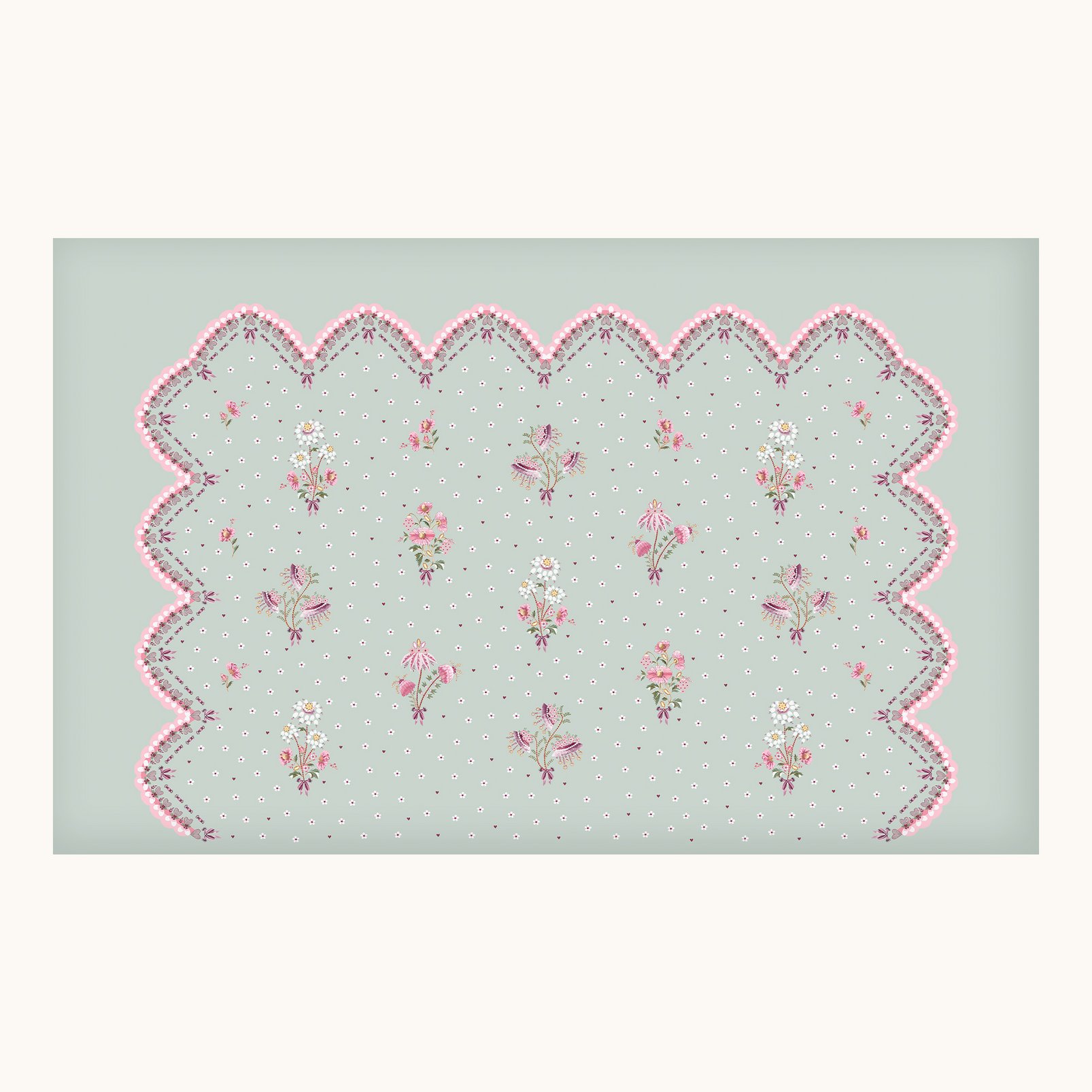 Stitch In Time Green Bespoke Mural - 127808FXST_TILE_STITCH IN TIME GREEN FIXED SIZE MURAL_01.jpg