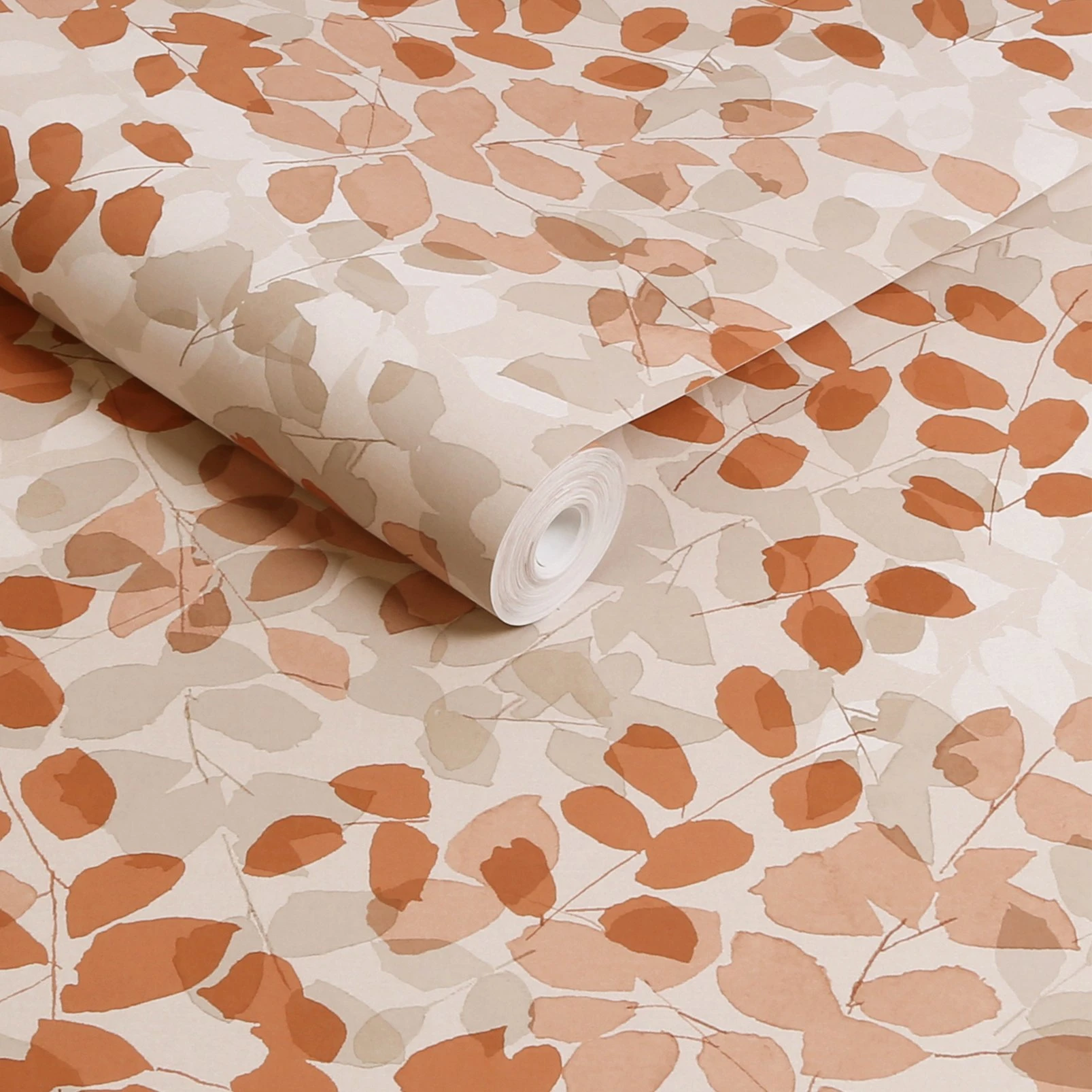 Next Forest Floor Burnt Orange Wallpaper - 128829_ROLLSHOT_FOREST FLOOR BURNT ORANGE_01.jpg