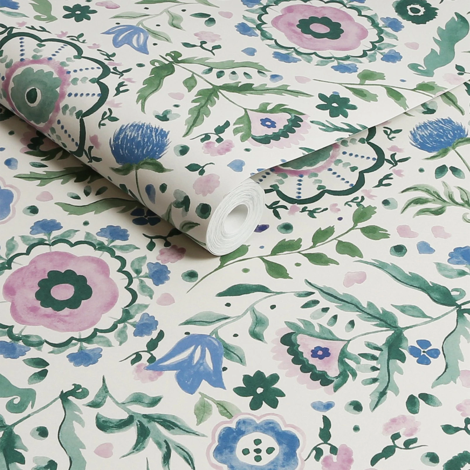 Joules Festival Flowers Cream Wallpaper - 128959_ROLLSHOT_FESTIVAL FLOWERS PRINT CREAM & MULTI_01.jpg
