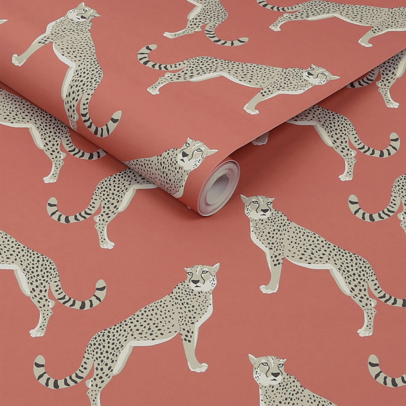 Nicole Miller Guepardo Peel & Stick Coral Wallpaper - 127455_ROLLSHOT_GUEPARDO CORAL_01.jpg