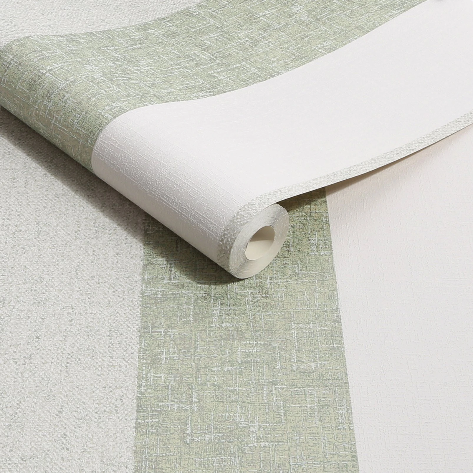 Meadow Stripe Sage & Gold Wallpaper - 128981_ROLLSHOT_MEADOW STRIPE SAGE GOLD_01.jpg