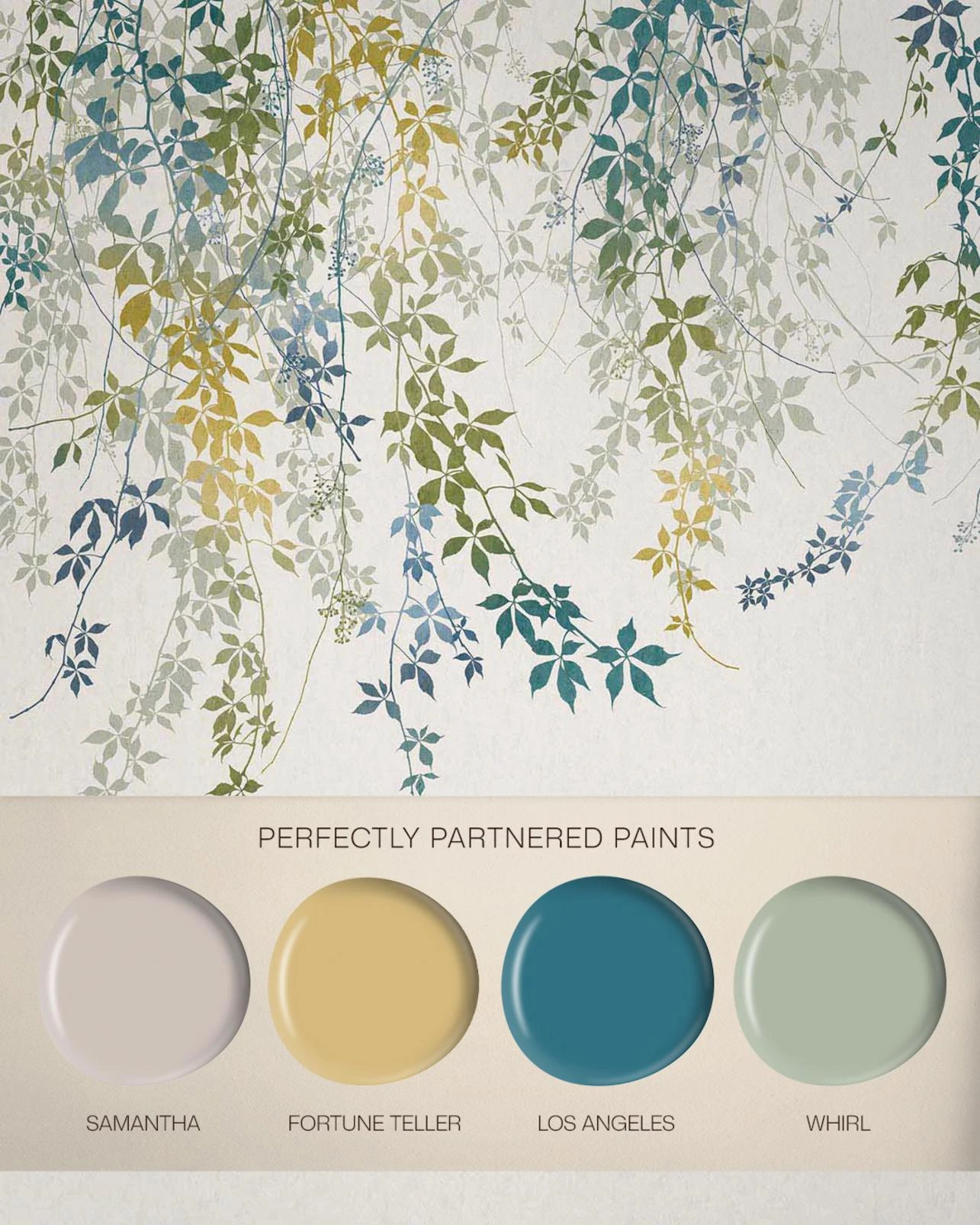 Virginia Creeper Spring Bespoke Mural by Clarissa Hulse. - 130006_FLATLAY.jpg