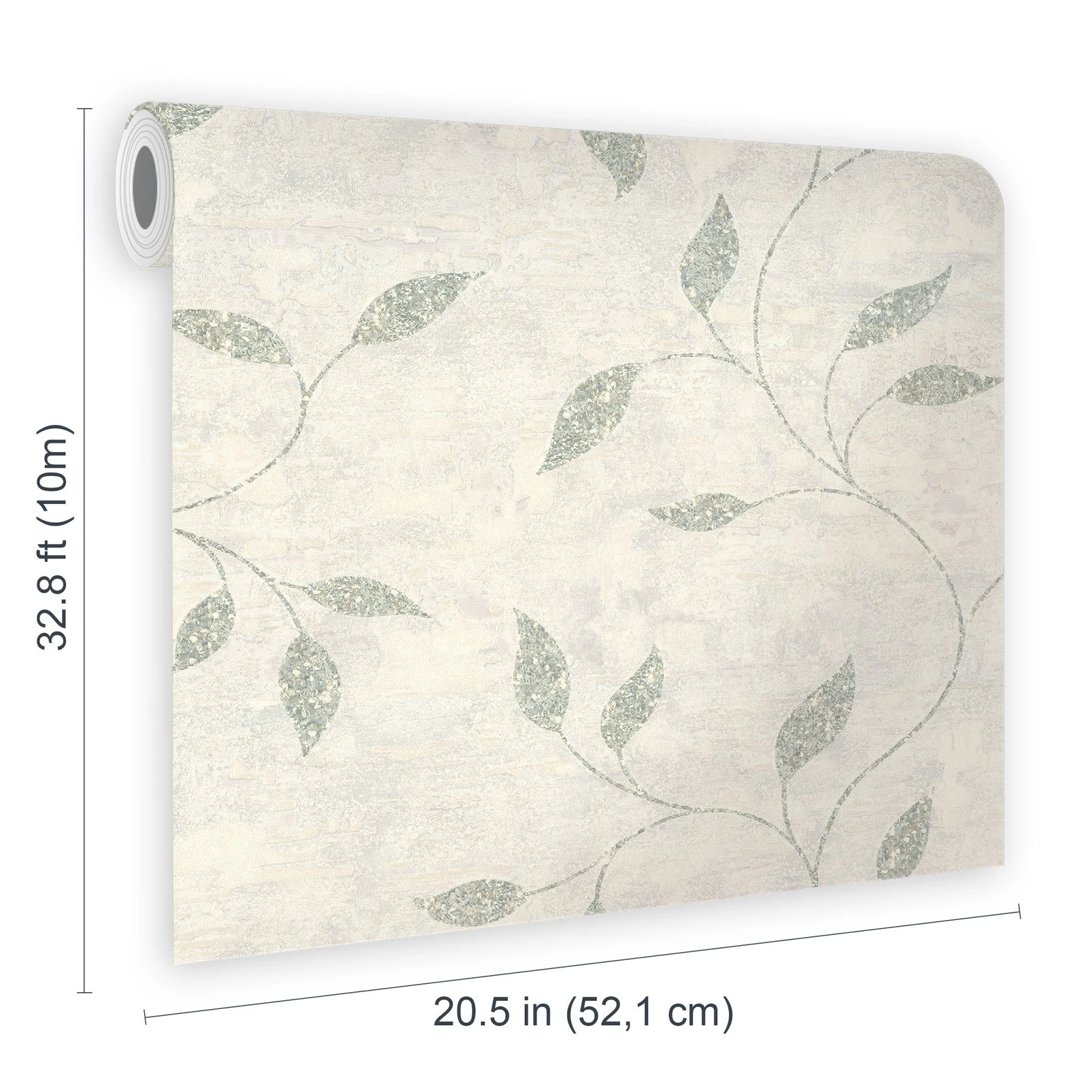 Ornamental Leaf Sage Wallpaper - 128814_DIGITAL ROLL_ORNAMENTAL LEAF SAGE_01.jpg