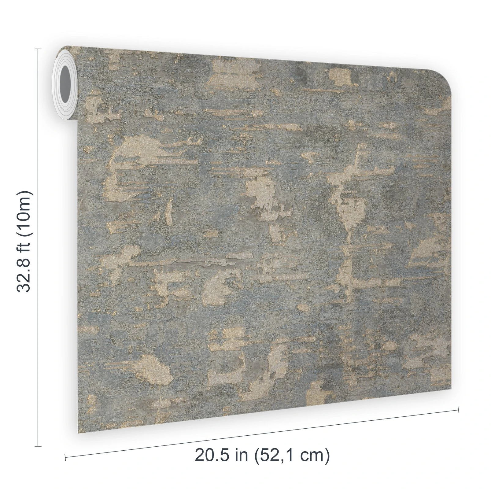 Ornamental Texture Steel & Gold Wallpaper - 128799_DIGITAL ROLL_ORNAMENTAL TEXTURE STEEL GOLD_01.jpg