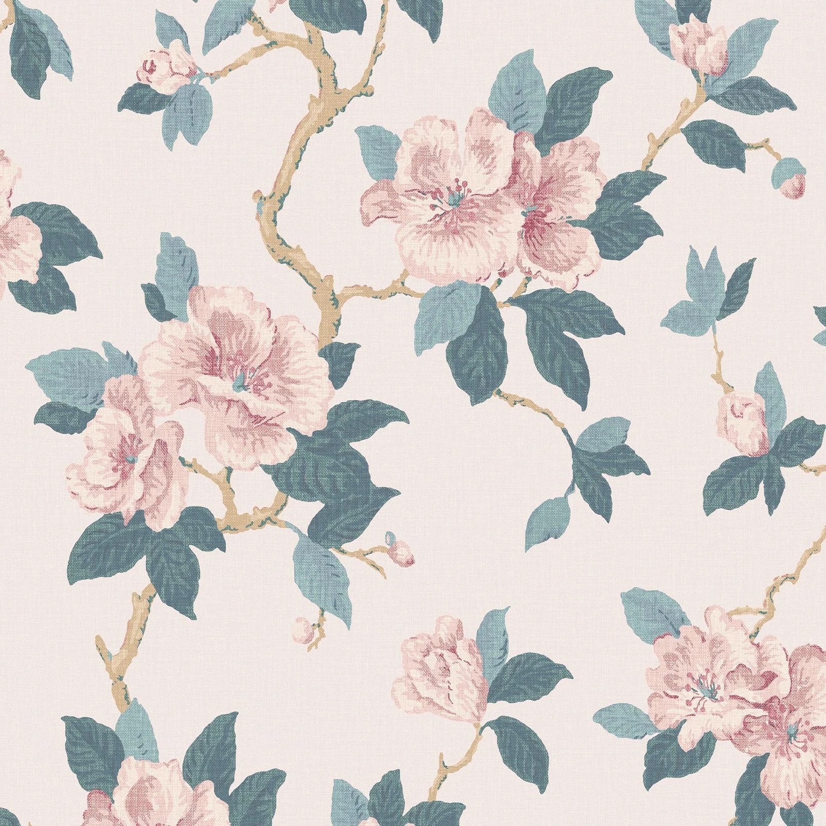 Laura Ashley Maya Linen Wallpaper - 130096_TILE_MAYA LINEN_01.jpg