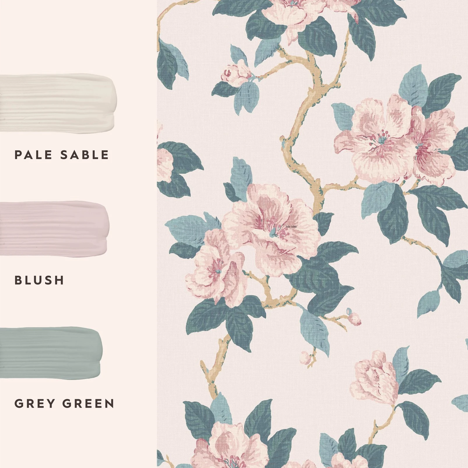Laura Ashley Maya Linen Wallpaper - 130096_FLATLAY_MAYA LINEN_01.jpg