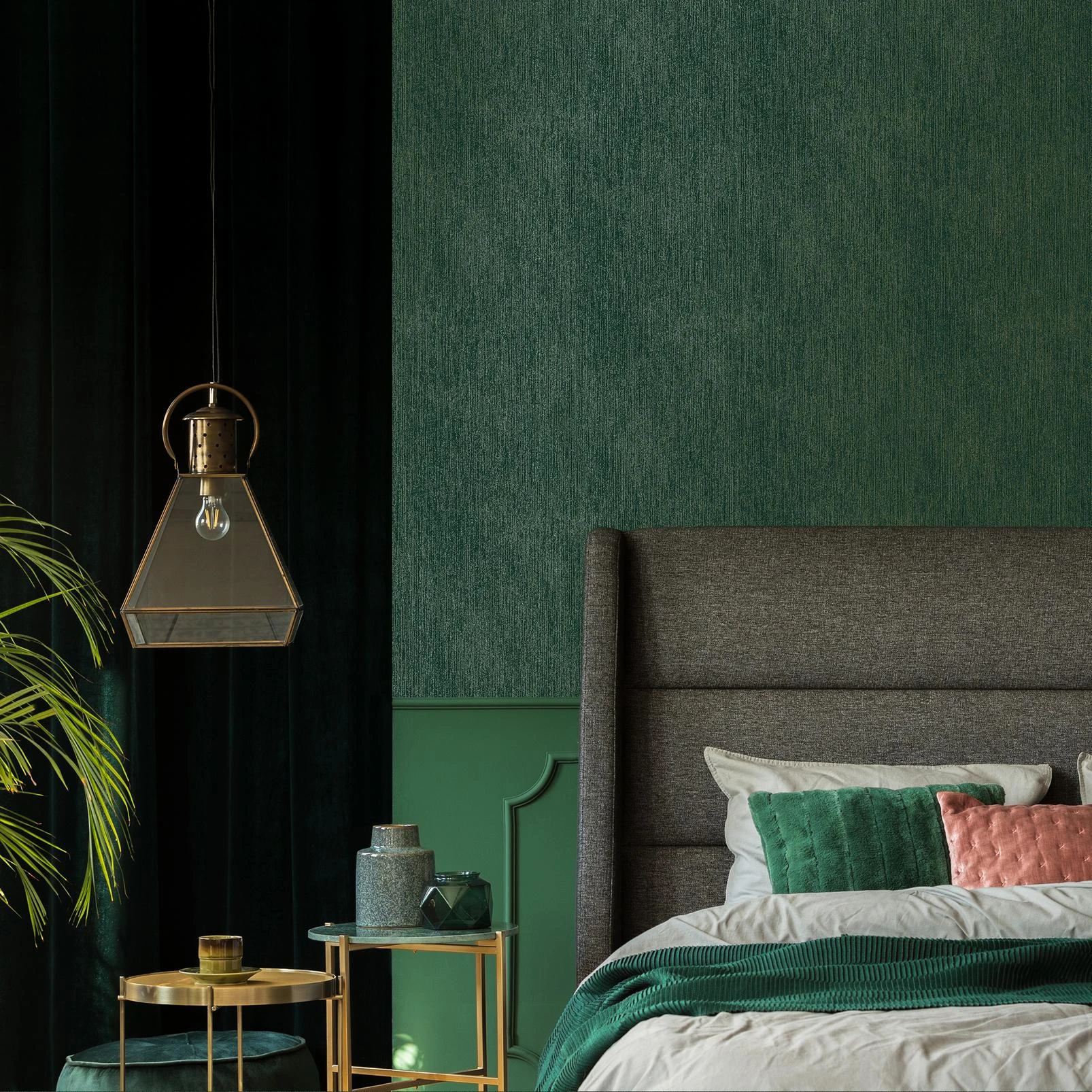 Refine Texture Green Wallpaper - 128015_ROOMSET_01.jpg