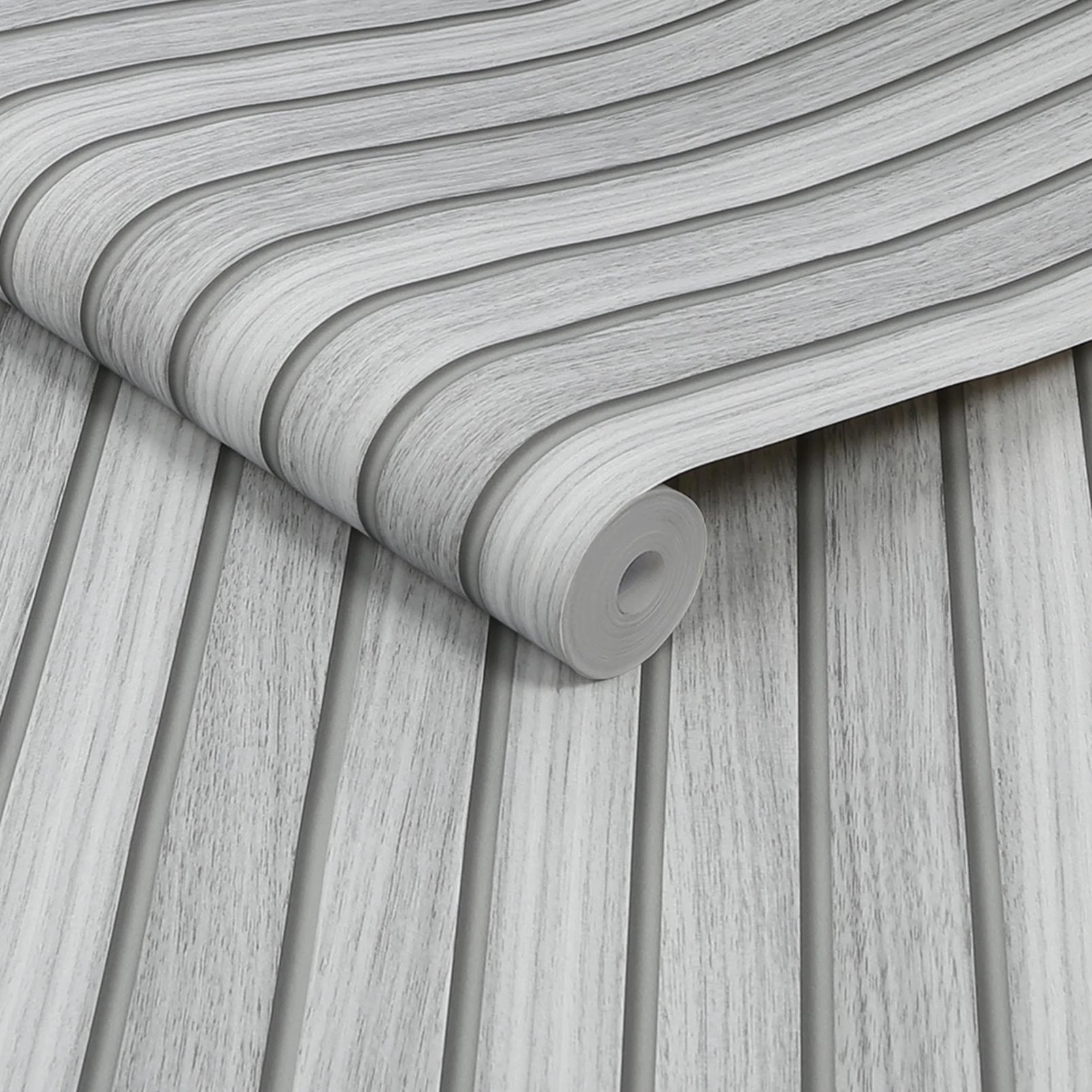 Transform Wooden Slats Grey Peel and Stick Wallpaper - 121728_ROLLSHOT_01.jpg