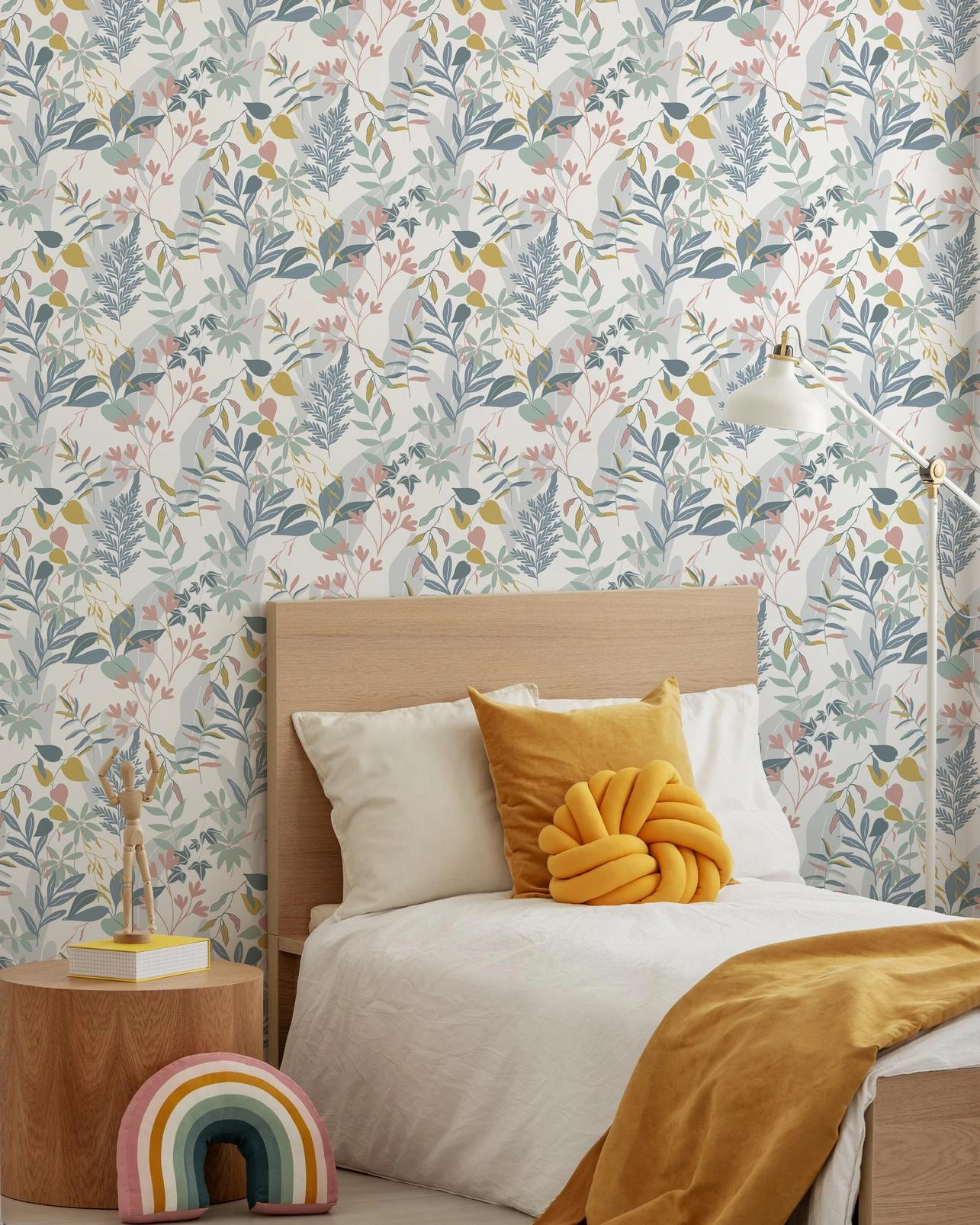 Transform Inky Leaf Indigo Peel and Stick Wallpaper - 121726_ROOMSET_01.jpg