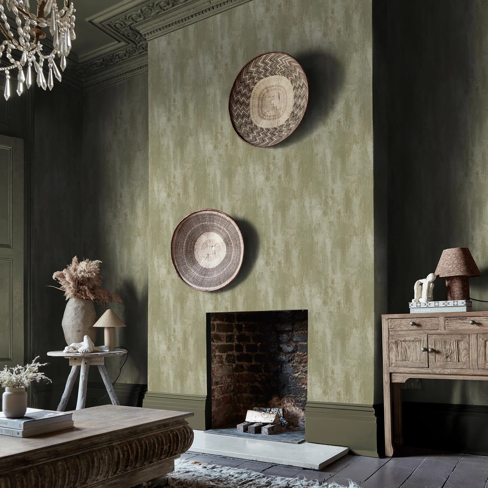 Abigail Ahern Oxidized Opulence Misted Sage Wallpaper - 140095_ROOMSET_OXIDIZED OPULENCE MISTED SAGE_02.jpg