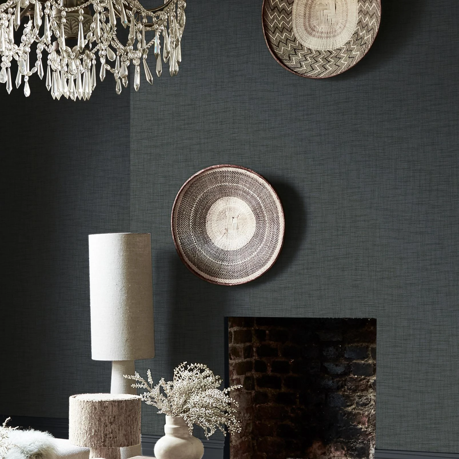 Abigail Ahern Weathered Linen Midnight Wallpaper - 140075_ROOMSET_WEATHERED LINEN MIDNIGHT_01.jpg