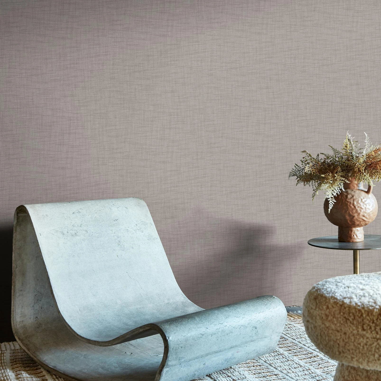 Abigail Ahern Weathered Linen Stone Wallpaper - 140078_ROOMSET_WEATHERED LINEN STONE_02.jpg