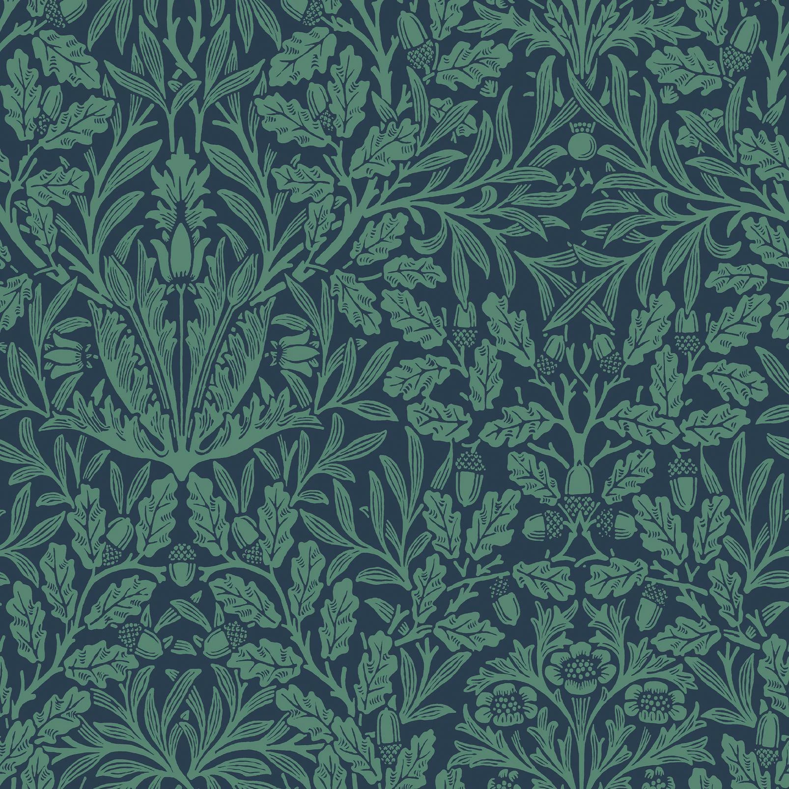 Acorn Heritage Blue Wallpaper - 140489_TILE_ACORN HERITAGE BLUE_01.jpg