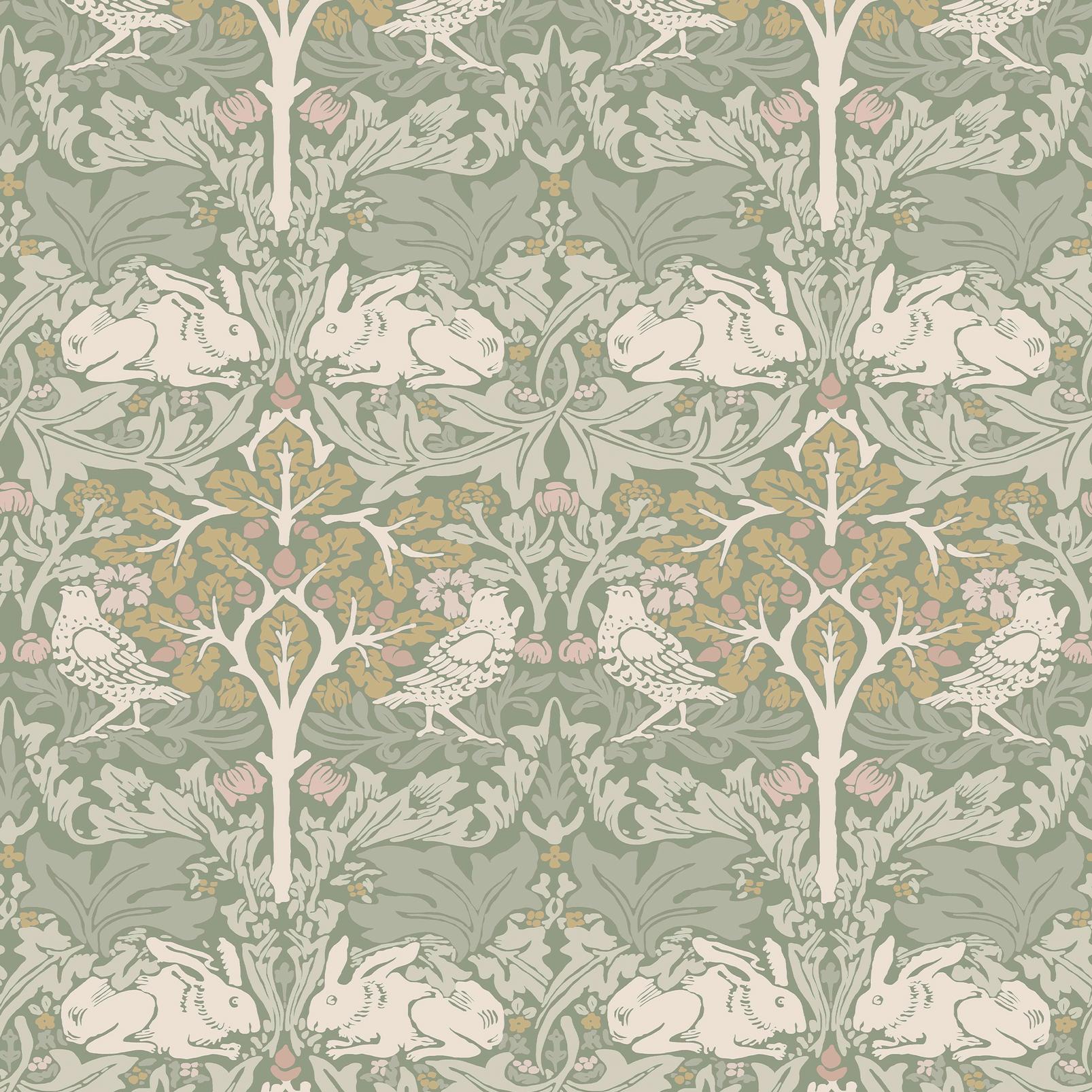 Brother Rabbit Sage Wallpaper - 140500_TILE_BROTHER RABBIT SAGE_01.jpg