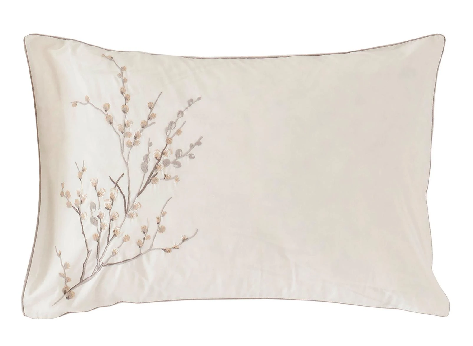 Pussy Willow Sprig Embroidered Dove Grey Duvet Cover Set - LAPUSSE02DQ_CAMEO_PUSSY WILLOW SPRIG EMBROIDERED DOVE GREY_05.jpg