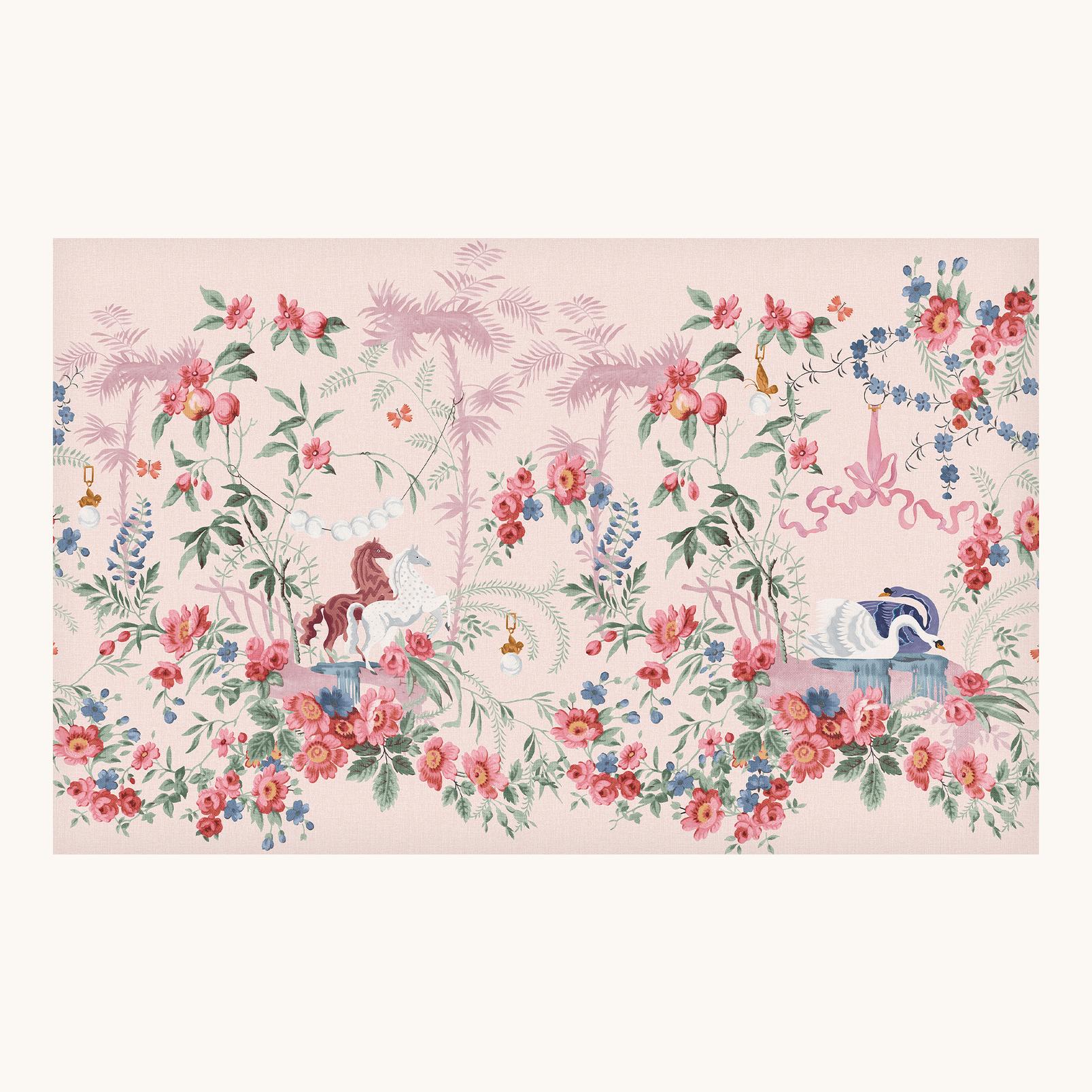 Colourful life Pink Bespoke Mural Matt - 140232_TILE_COLOURFUL LIFE PINK MURAL_01.jpg