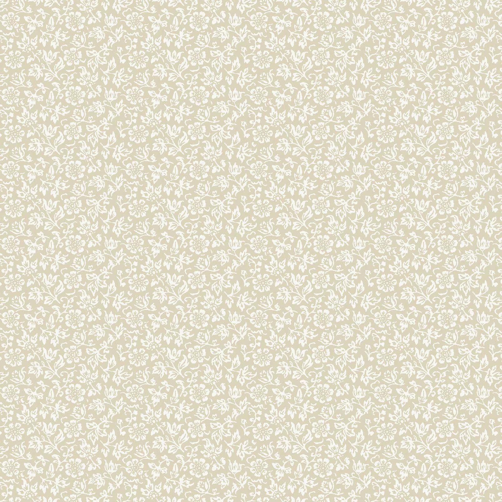 Laura Ashley Sweet Alyssum Twine Natural Wallpaper - 140327_TILE_SWEET ALYSSUM TWINE NATURAL_01.jpg