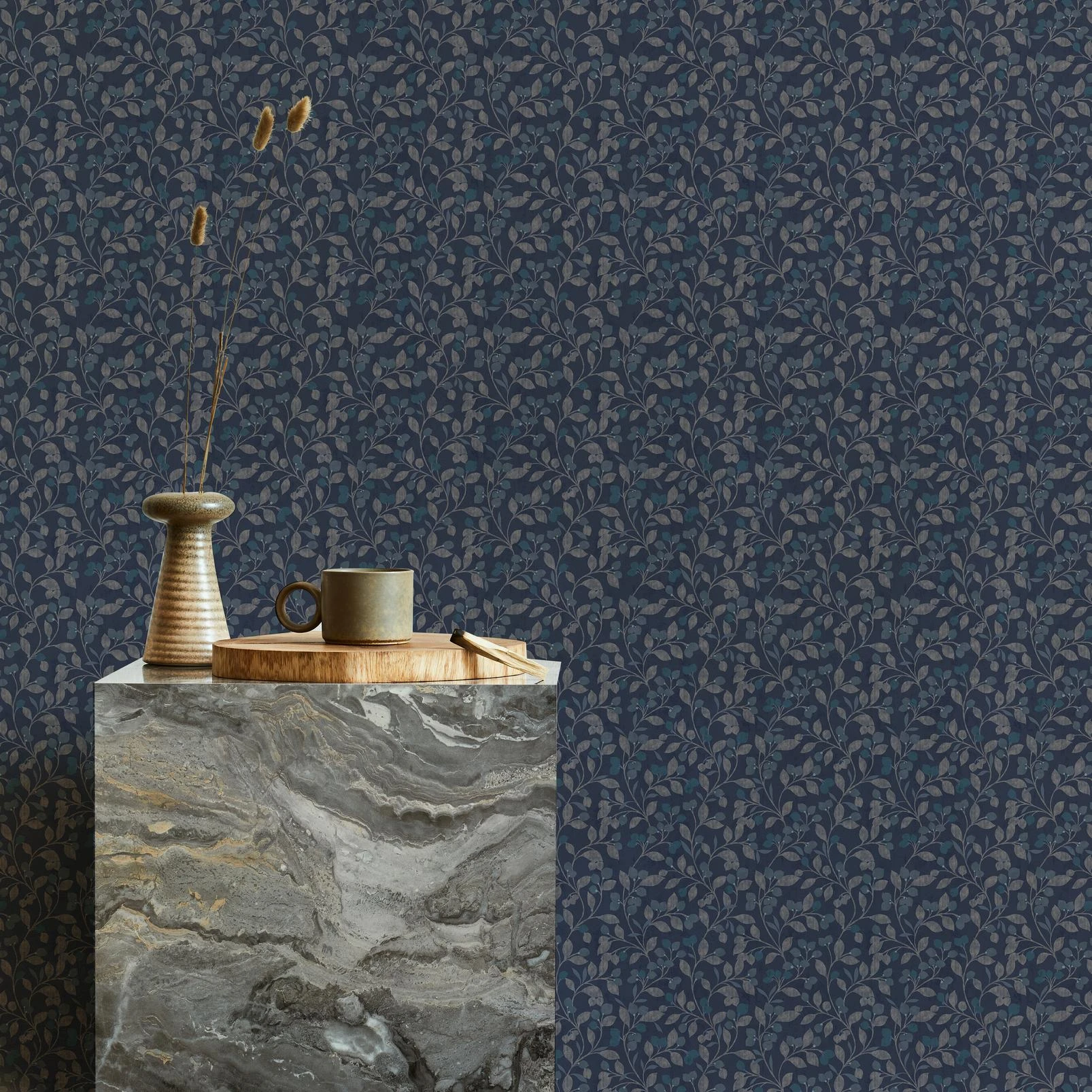 Transform Snowbelle Blue Peel and Stick Wallpaper - 129684_ROOMSET_Snowbelle Blue _02.jpg