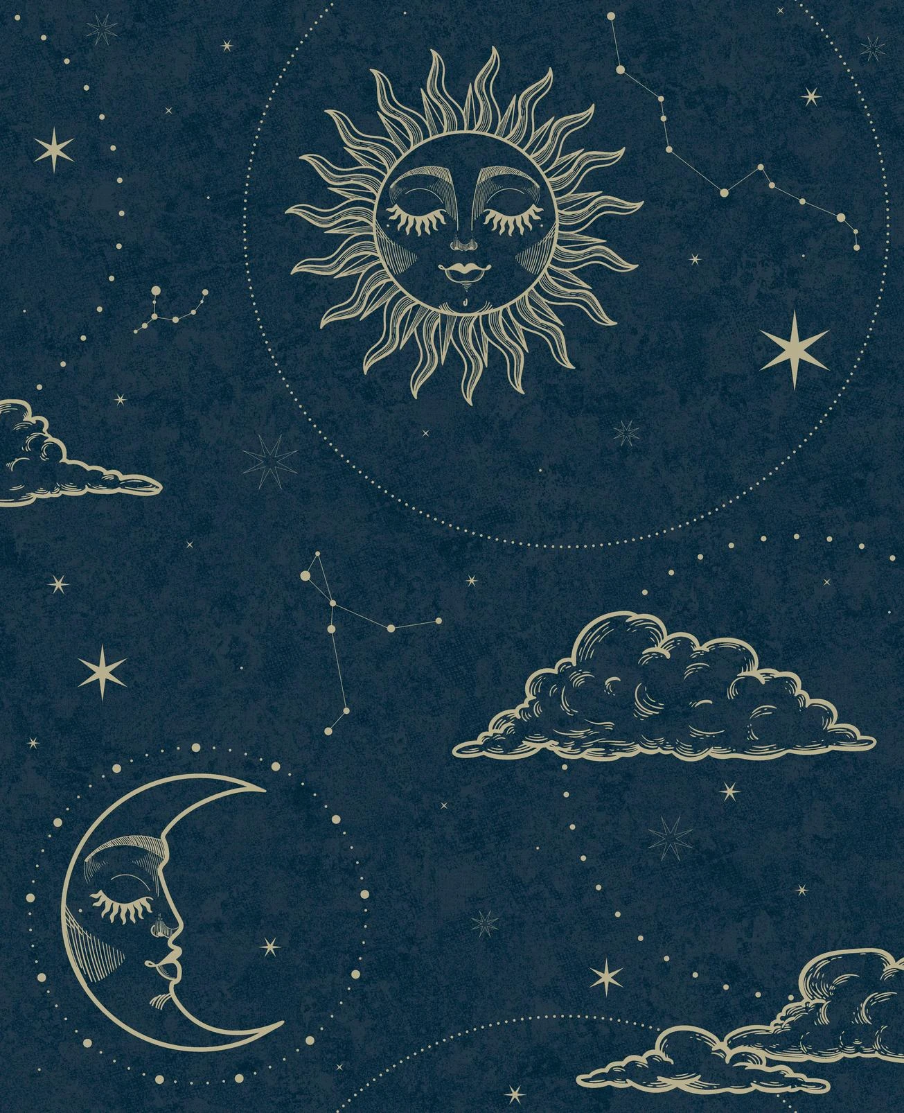 Transform Celestial Black Peel and Stick Wallpaper - 129660_TILE_Celestial Black _01.jpg