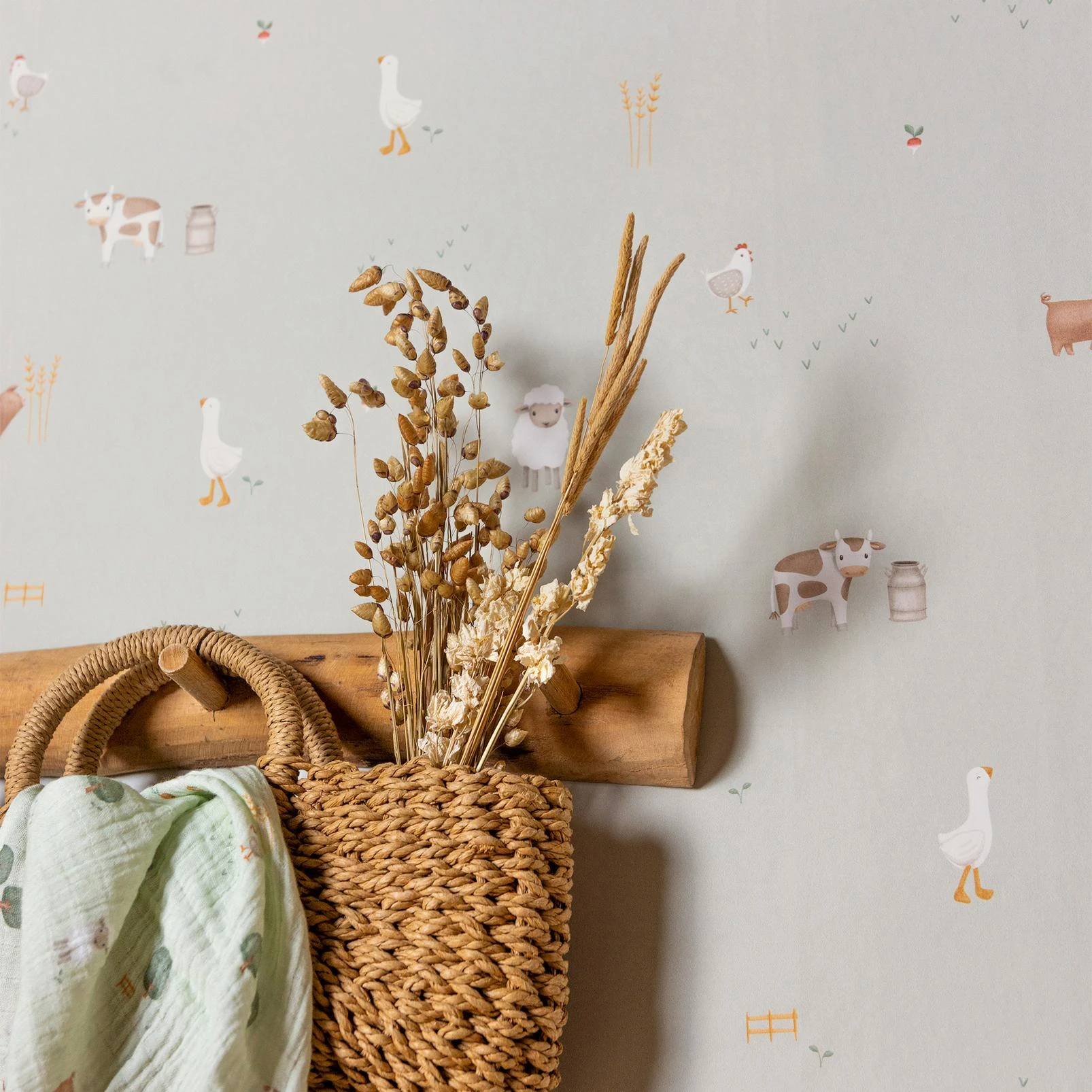 Little Dutch Little Farm Wallpaper - WD110022_ROOMSET_LITTLE FARM_01.jpg