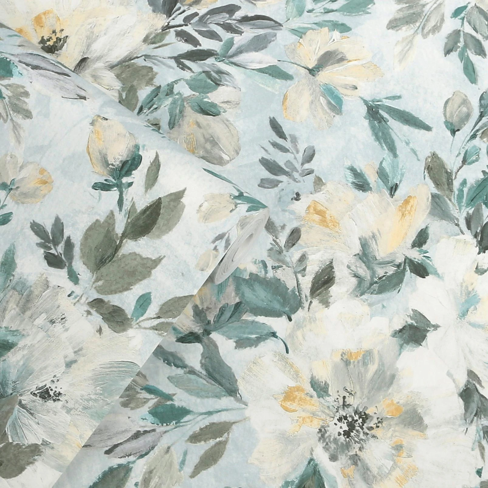 Laura Ashley Elowen Peony Pale Teal Wallpaper - 143331_ROLLSHOT_ELOWEN PEONY PALE TEAL_01.jpg