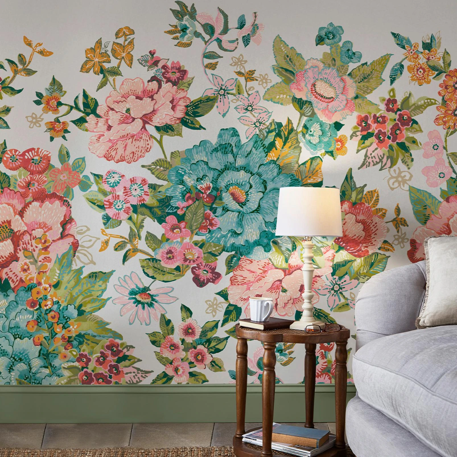 Lavington Blooms Mural Bespoke Mural - 143348_ROOMSET_LAVINGTON BLOOMS MURALS_01.jpg